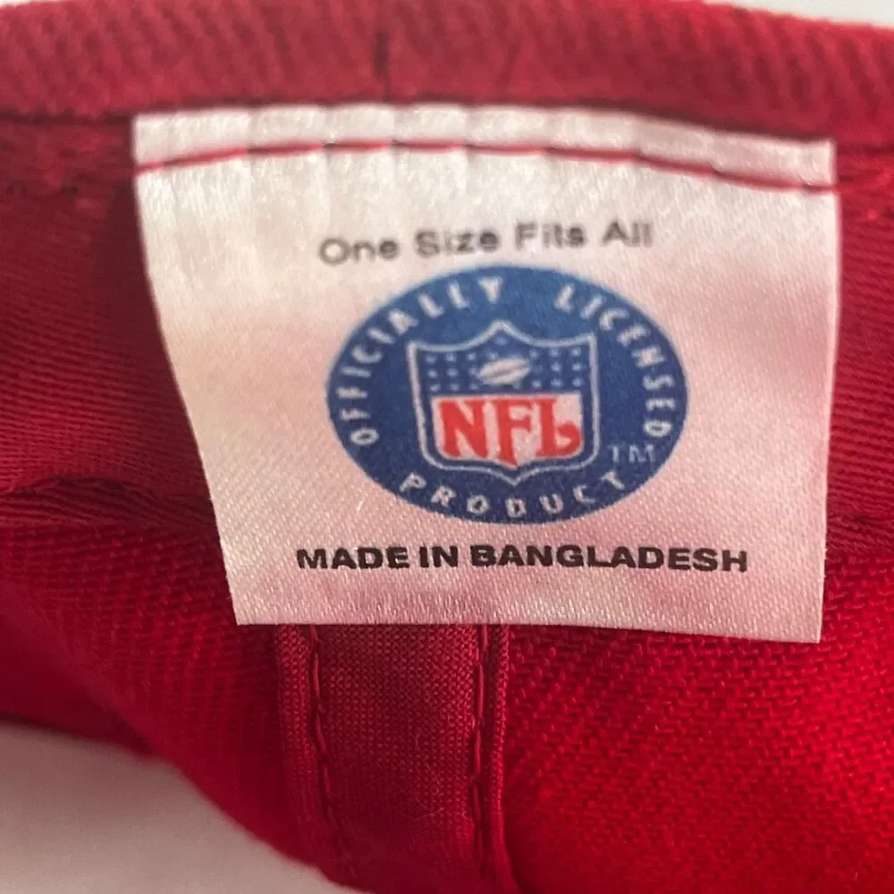 NFL TENNESSE TITANS Red Adjustable Hat Cap